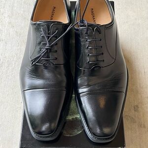 Magnanni Frederico Men's Classic Black Oxfords Size 11